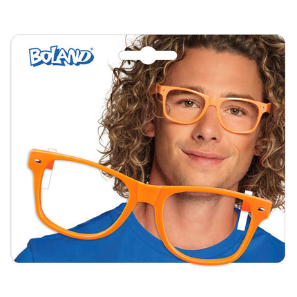 Party Brille neon orange