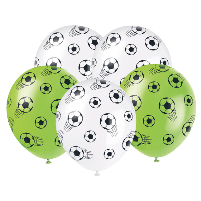 Fußball Ballons 30cm 5Stück