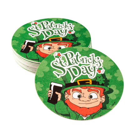 St. St. Patrick's Day Untersetzer 10cm 10 Stk.