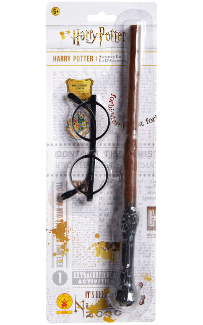 Harry Potter Zauberstab und Schutzbrille