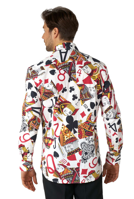 Casino Spielkarten Shirt Männer OppoSuits