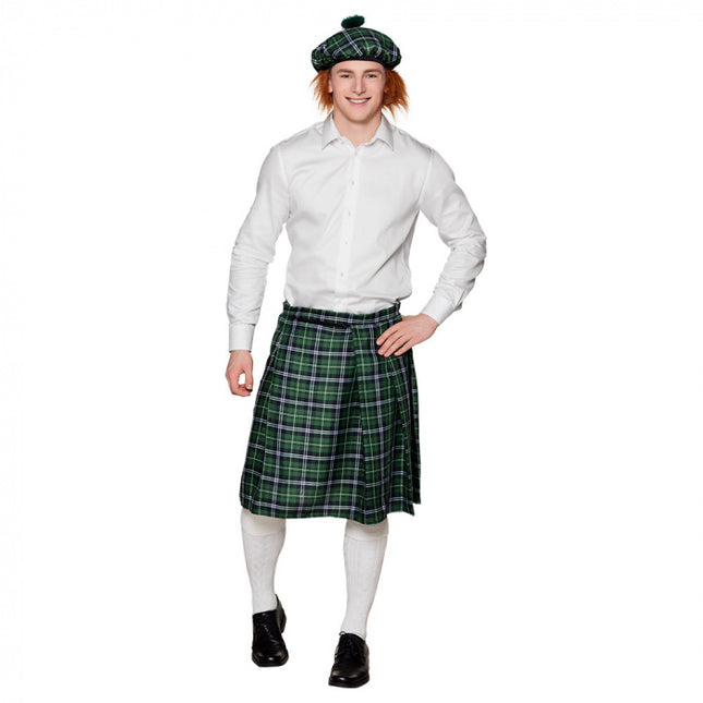 Schottischer Kilt Grün