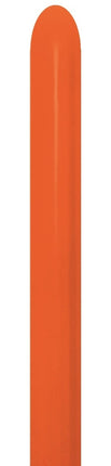 Modellierballons Orange 5cm 152cm 50Stück