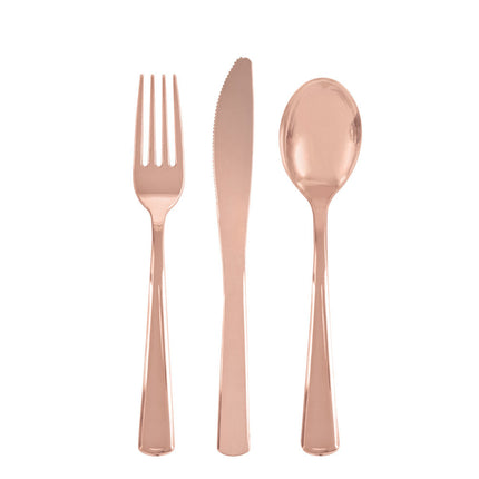 Rose Gold Besteck 19,7cm 18 Stück