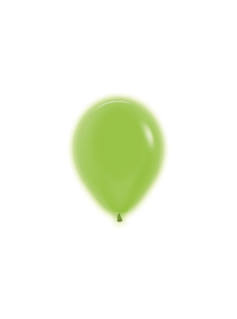 Ballons Neon Grün 12cm 50Stk