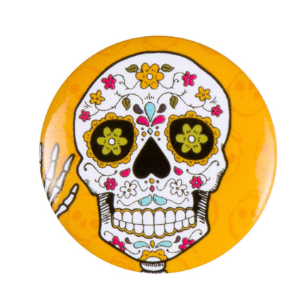 Day Of The Dead Buttons 4pcs