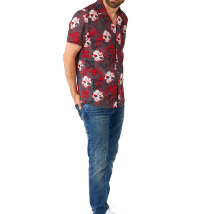 Freitag der 13. Shirt Kurzarm Männer <tc>OppoSuits</tc>