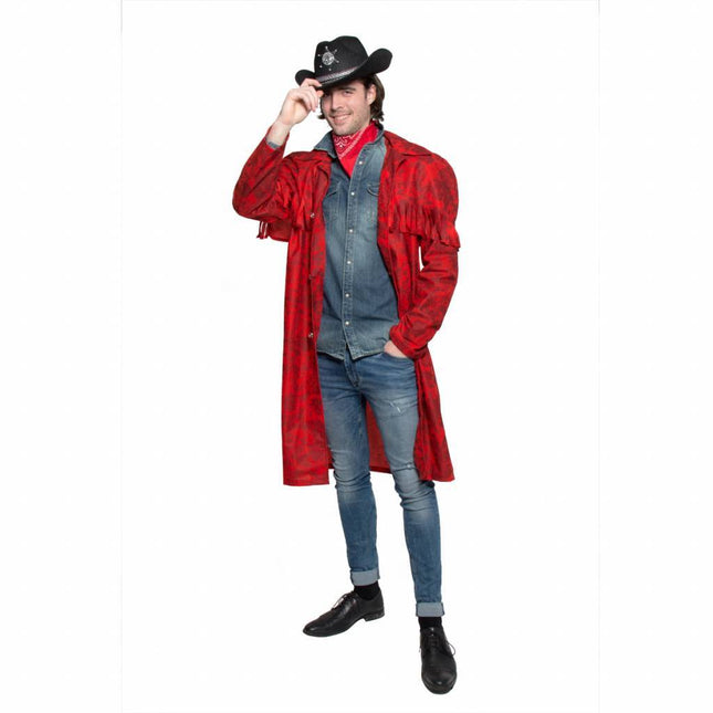 Cowboy Jacke Rot