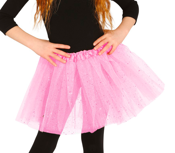 Rosa Tutu Glitzer 30cm