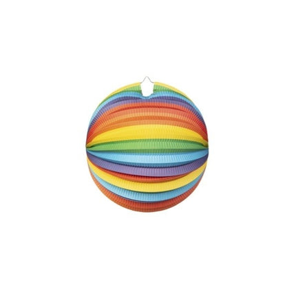 Laterne Regenbogen 25cm