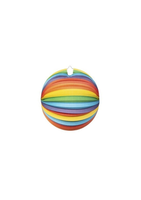 Laterne Regenbogen 25cm