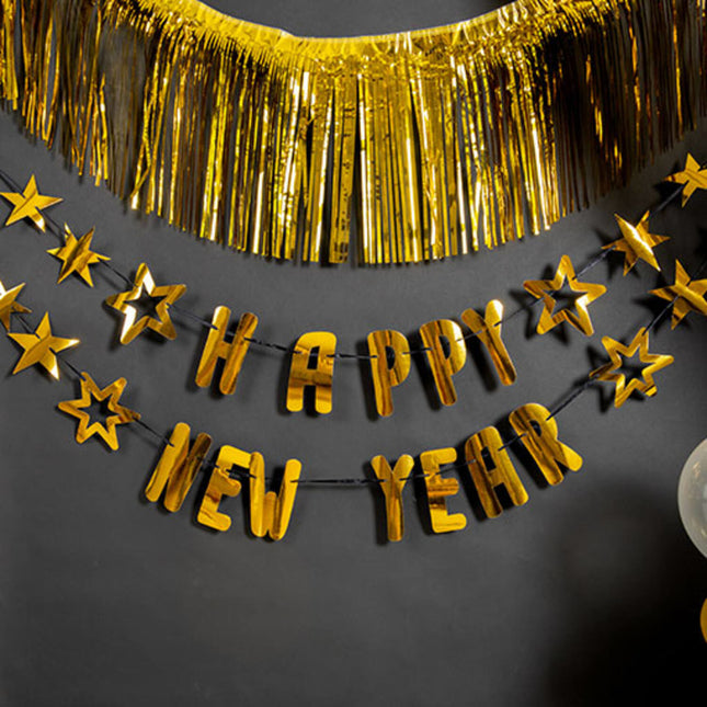 Buchstabengirlanden Happy New Year 2pcs