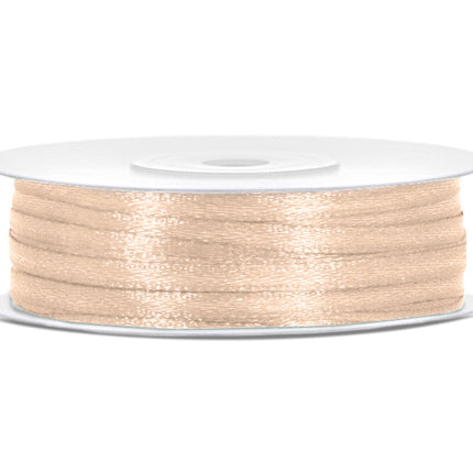 Satinband Vanille Creme 3mm 50m