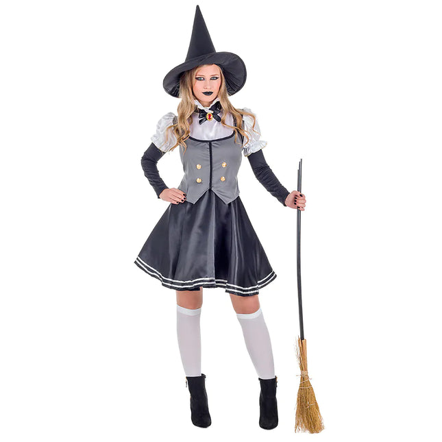 Halloween Kostüm Damen Hexe 5 Stück