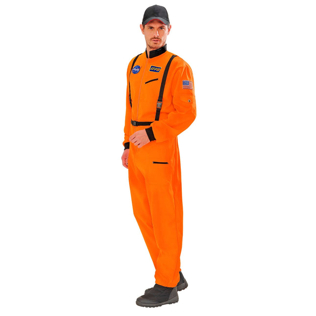 Astronautenanzug Orange Herren Raumfahrt