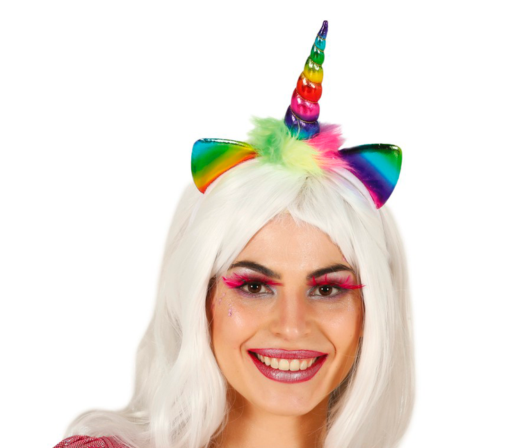 Einhorn Tiara Bunt