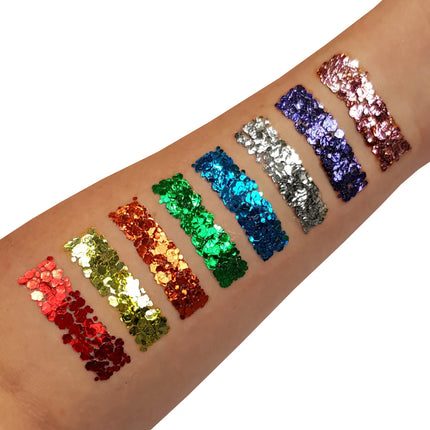 Moon Glitter Classic Chunky Glitter Gel Grün 12ml