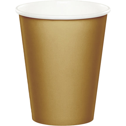 Goldene Becher 256ml 24Stk.