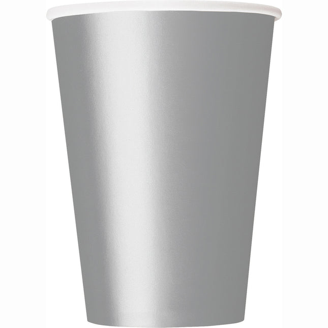 Becher Silber 266ml 8Stk