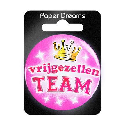 Button Bachelorette Team Frau 5,5cm