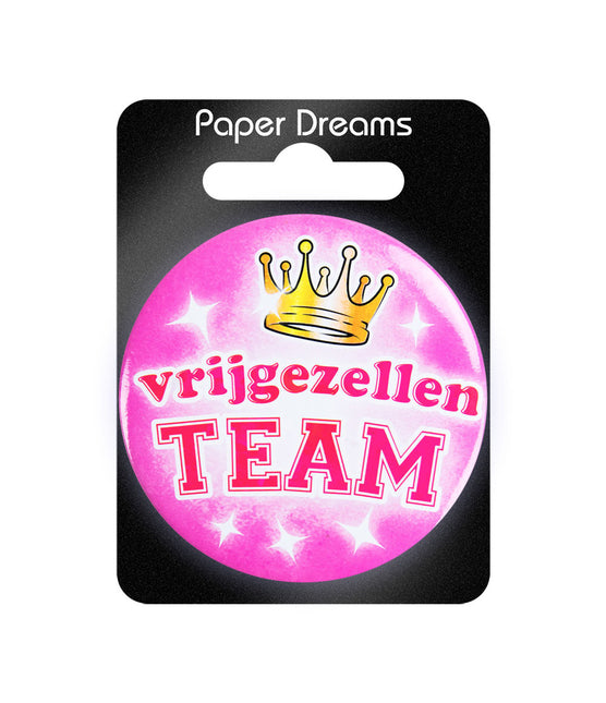 Button Bachelorette Team Frau 5,5cm