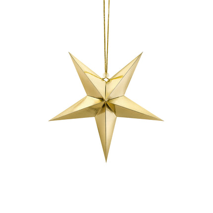 Gold Lampion Star 30cm