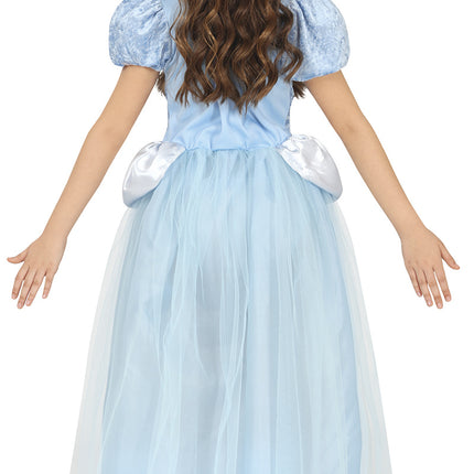 Prinzessin Kleid Blau Mädchen