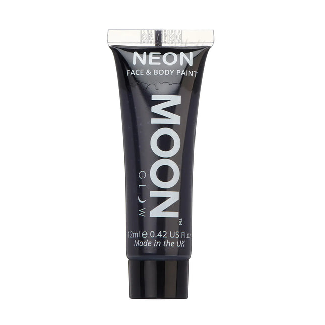 Moon Glow Pastell Neon UV Face Paint Schwarz 12ml