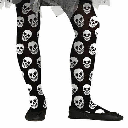 Halloween Legging Totenkopf Kind