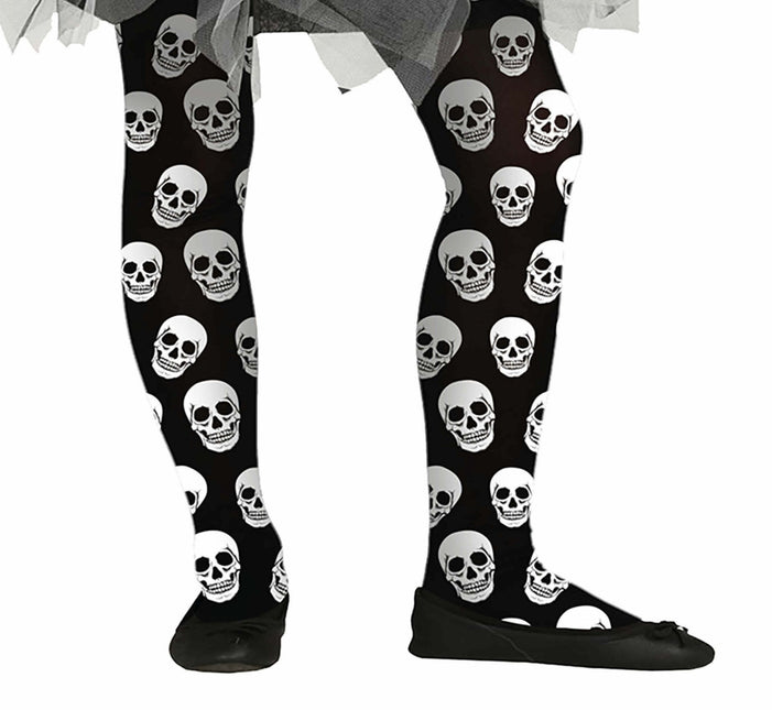 Halloween Legging Totenkopf Kind