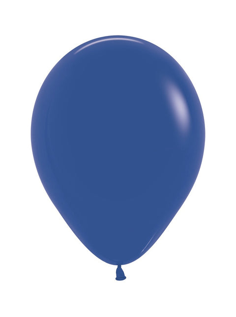 Ballons Königsblau 25cm 100Stk