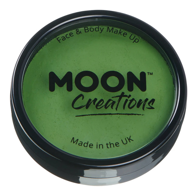 Moon Creations Pro Face Paint Kuchentöpfe Grasgrün 36g