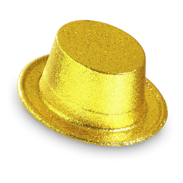 Gold High Hat Glitter