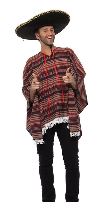 Mexikanischer Poncho gewebt