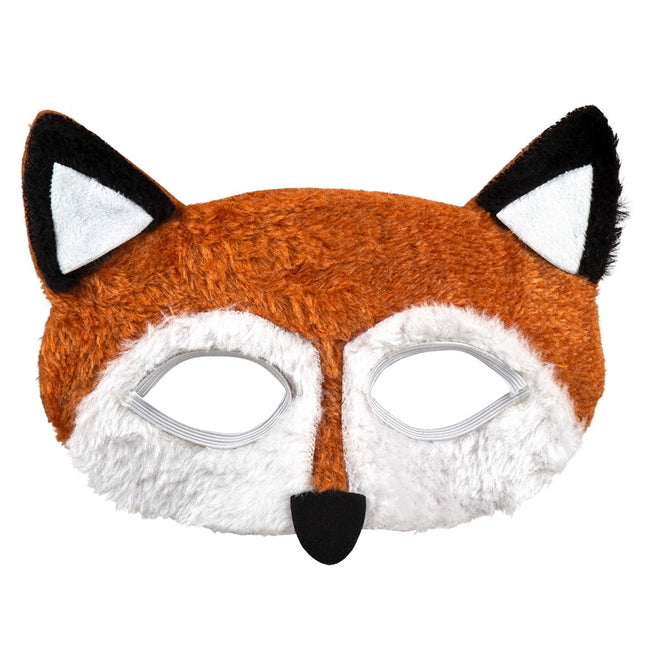 Halbmaske Plüsch Fuchs