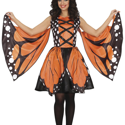 Kleid Damen Schmetterling