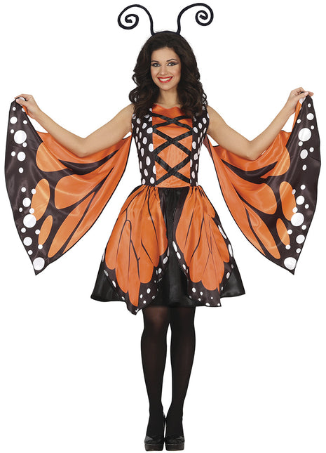 Kleid Damen Schmetterling