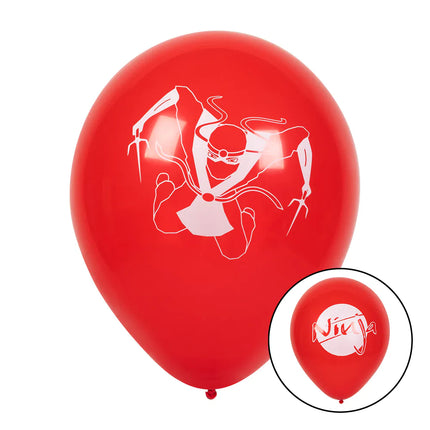 Ninja Luftballons 25cm 6 Stk.