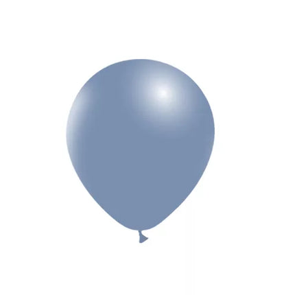 Blaue Ballons Vintage 14cm 100Stk