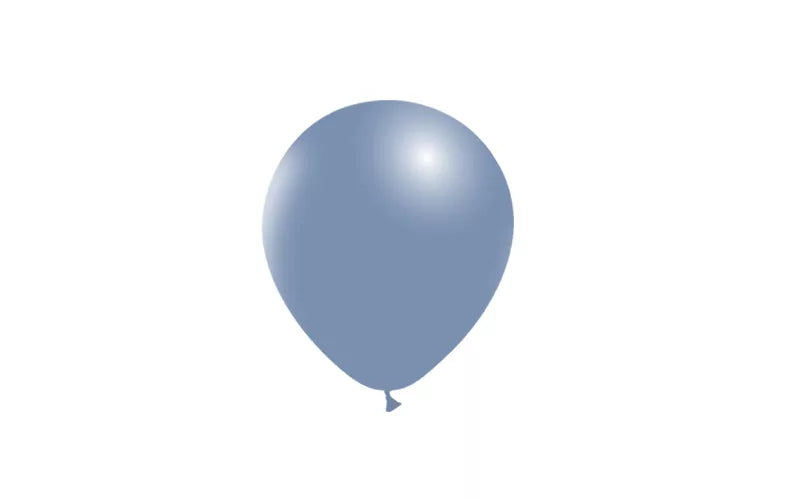 Blaue Ballons Vintage 14cm 100Stk