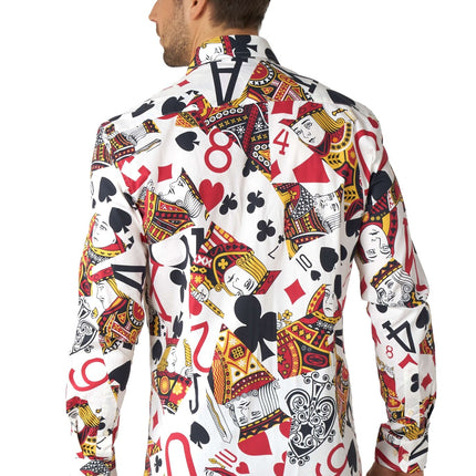 Casino Spielkarten Shirt Männer OppoSuits