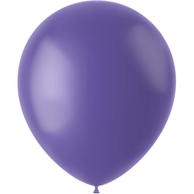 Lavendel Luftballons Kornblumenblau 33cm 10Stk
