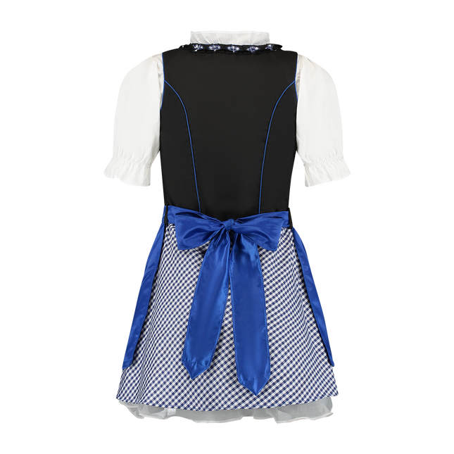 Oktoberfest Dirndl Kleid Oktoberfest Rot Weiß Damen Kariert