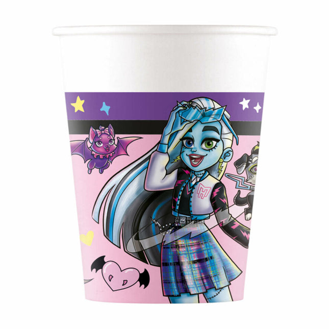 Monster High Becher 200ml 8 Stk.