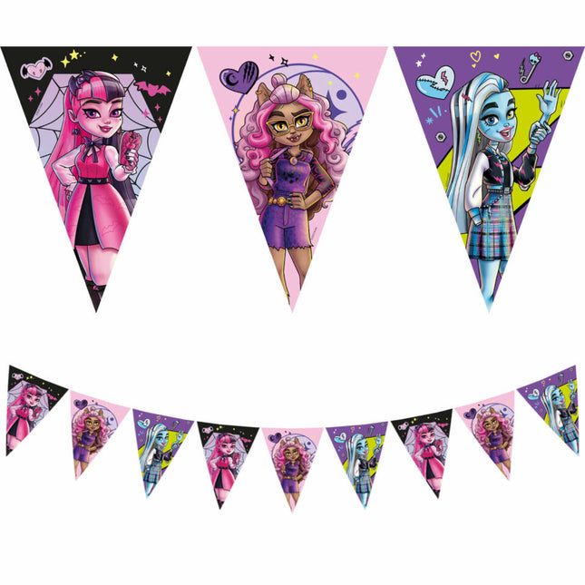 Monster High Girlande 2m