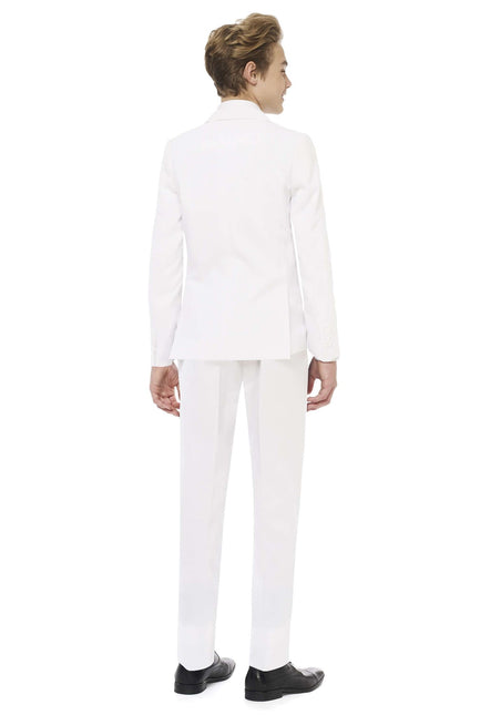 White Suit Boy Teen OppoSuits