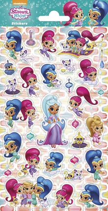 Shimmer And Shine Aufkleber Glitter