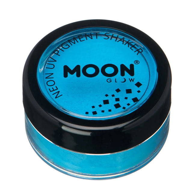 Moon Glow Neon UV Pigment Shakers Intensives Blau 5g