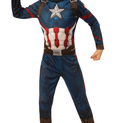 Captain America Kostüm Kind Blau