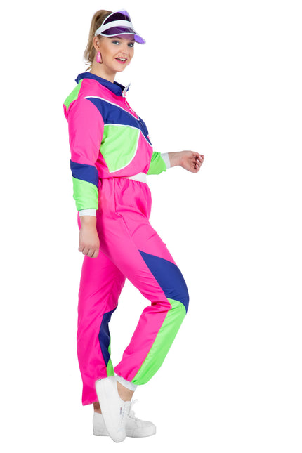Trainingsanzug 80s Neon Ladies